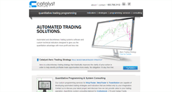 Desktop Screenshot of catalystrg.com